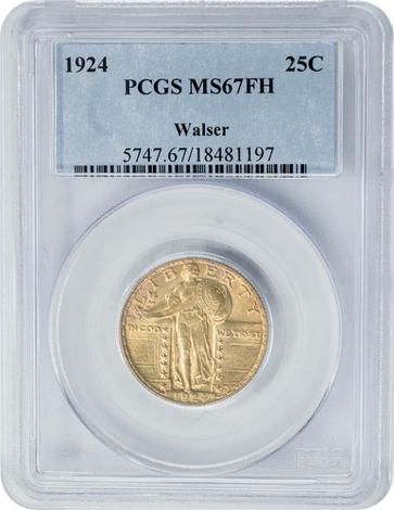 1924 Standing Liberty 25c