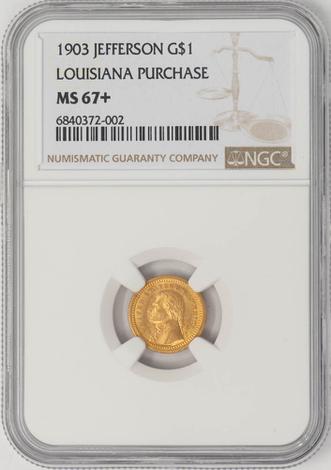 1903 G$ Jefferson - Louisiana Purchase