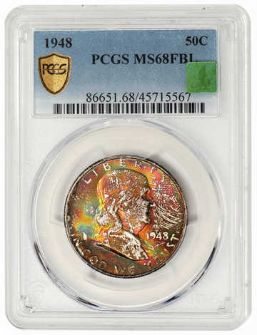 1948 Franklin 50c