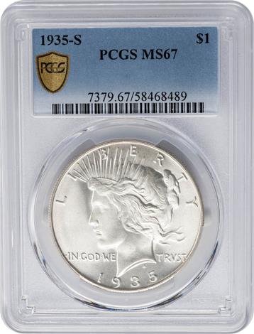 1935-S Peace $