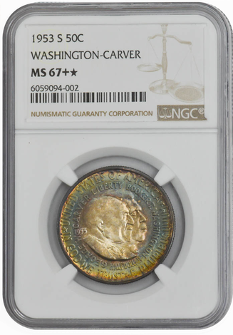 Washington-Carver 50c 1953-S