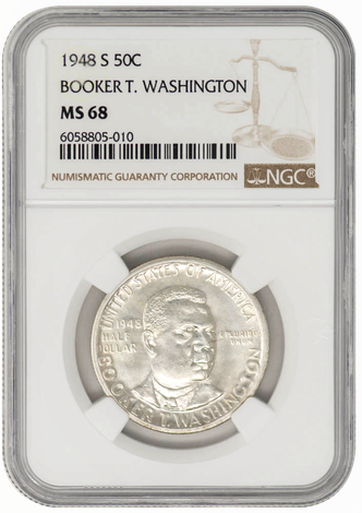 Booker T. Washington 50c 1948-S