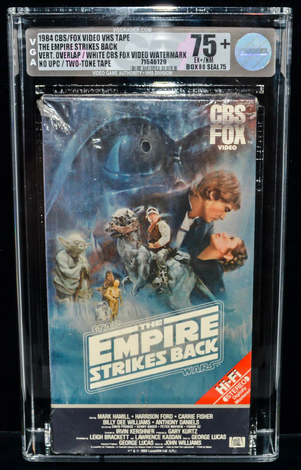 Empire Strikes Back 1984 CBS/FOX Video VHS Tape
