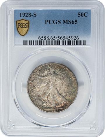 1928-S Walking Liberty 50c