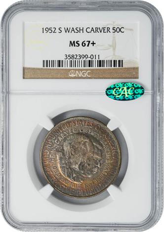 Washington-Carver 50c 1952-S