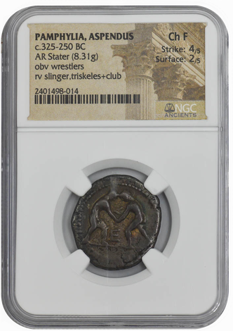Pamphylia, Aspendus AR Stater (8.31g)