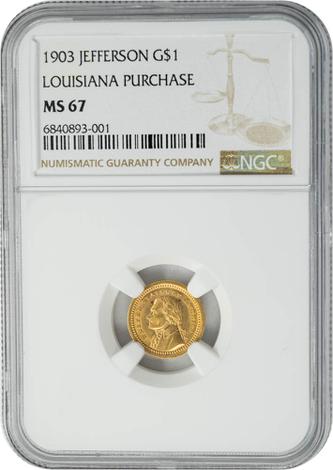 1903 G$ Jefferson - Louisiana Purchase