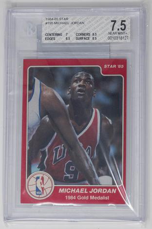 1984-85 Star #195 Michael Jordan RC Bulls