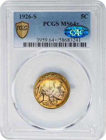 1926-S Buffalo 5c