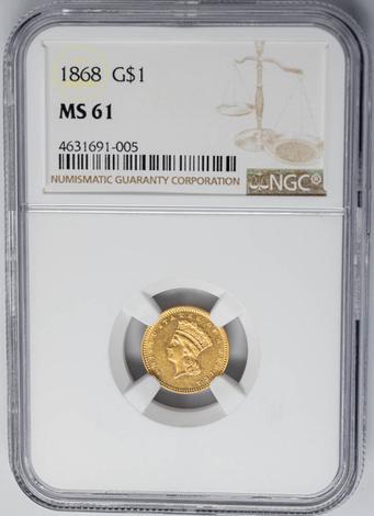 1868 $ Indian