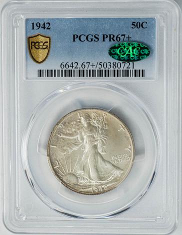 1942 Walking Liberty 50c