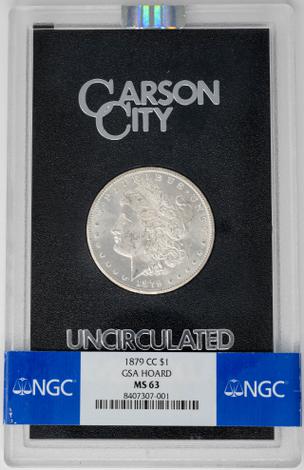 1879-CC Morgan $ MS63