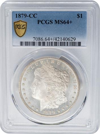 1879-CC $1 MS64+ PCGS