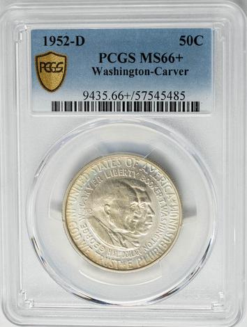 Washington-Carver 50c 1952-D