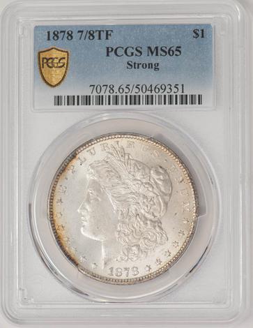 1878 7/8TF Morgan $ - Strong