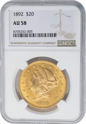 1892 $20 Liberty