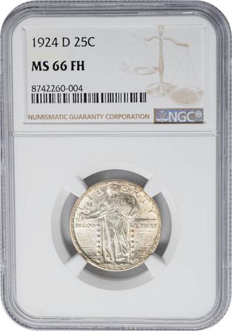 1924-D Standing Liberty 25c