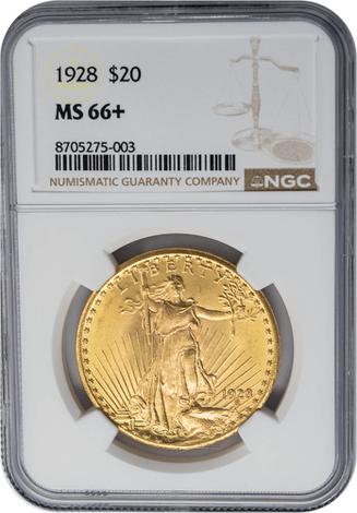1928 $20 St. Gaudens