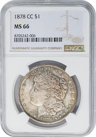 1878-CC Morgan $