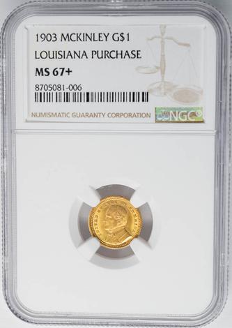 1903 G$ McKinley - Louisiana Purchase