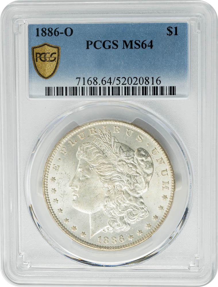 1886-O $1 MS64 PCGS