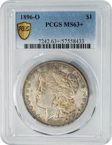 1896-O $1 MS63+ PCGS