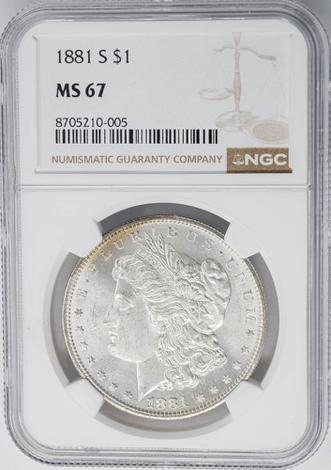 1881-S Morgan $