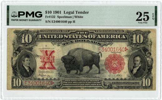 1901 FR.122 Legal Tender