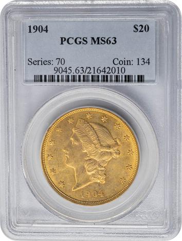 1904 $20 Liberty