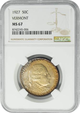 Vermont 50c 1927