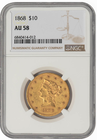 1868 $10 Liberty