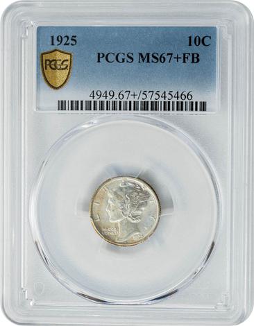 1925 Mercury 10c