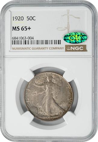 1920 Walking Liberty 50c
