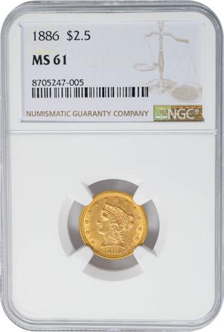 1886 $2.5 Liberty