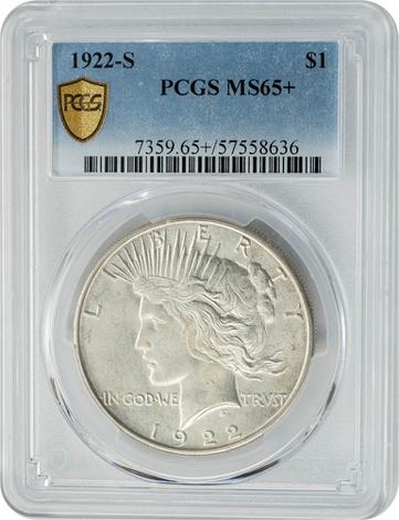 1922-S Peace $