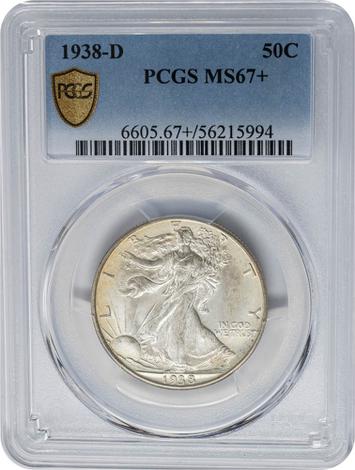 1938-D Walking Liberty 50c