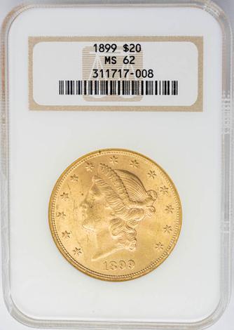 1899 $20 Liberty