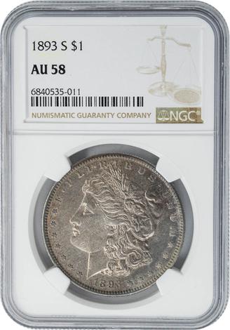 1893-S Morgan $