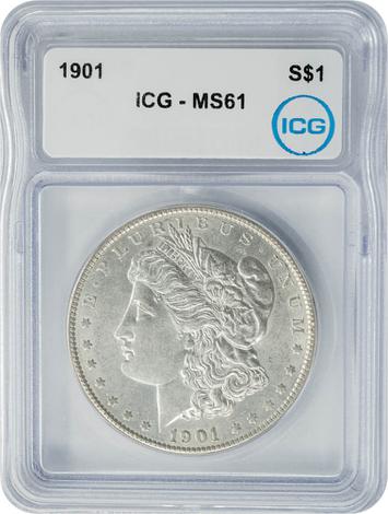 1901 Morgan $