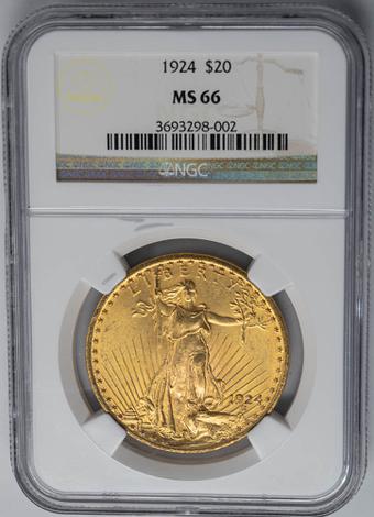 1924 $20 St. Gaudens