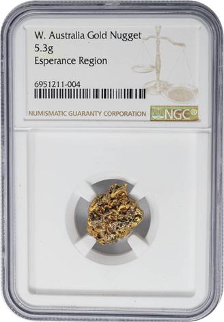 W. Australia Gold Nugget - Esperance Region