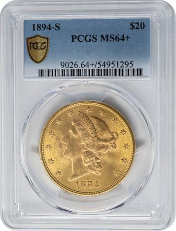1894-S $20 Liberty