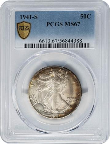 1941-S Walking Liberty 50c