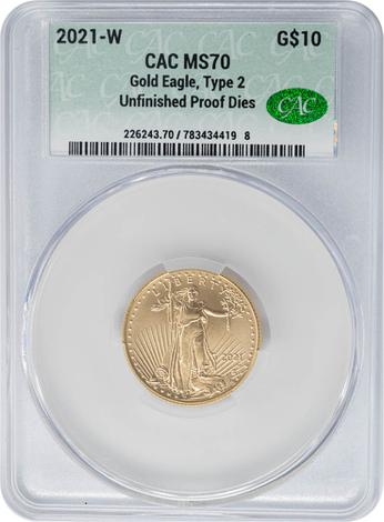 2021 W $10 American Gold Eagle