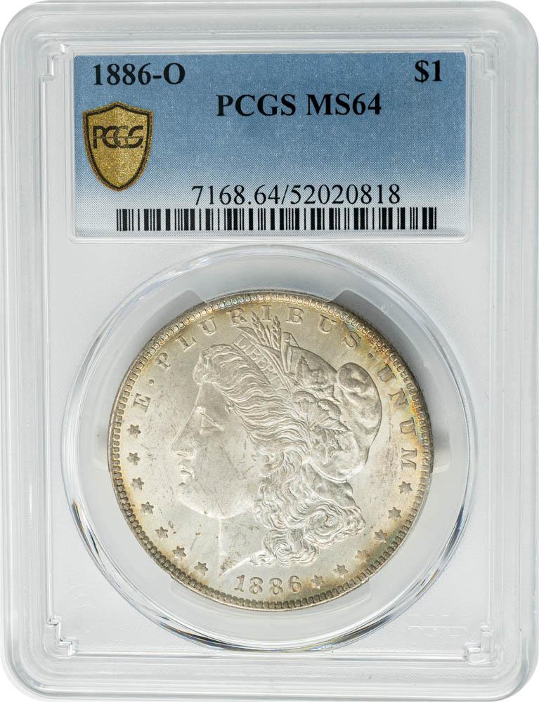 1886-O $1 MS64 PCGS