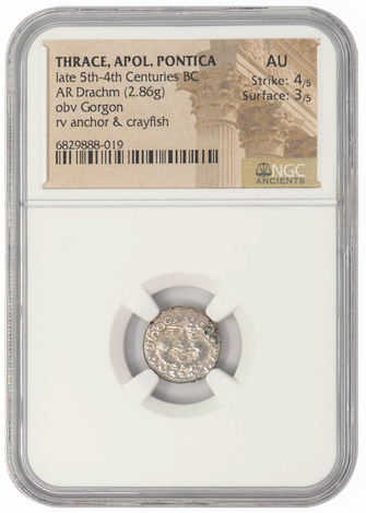 Thrace, Apol Pontica AR Drachm