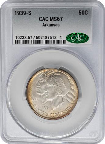 Arkansas 50c 1939-S