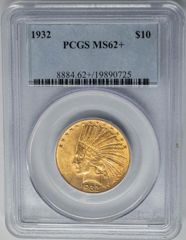 1932 $10 Indian
