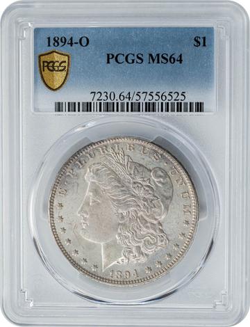 1894-O $1 MS64 PCGS