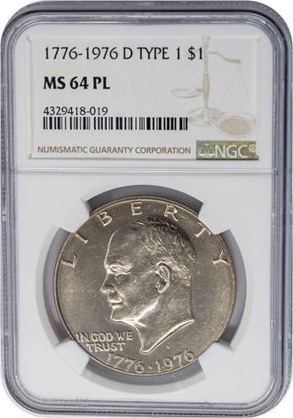 1976-D Eisenhower $ - Type 1